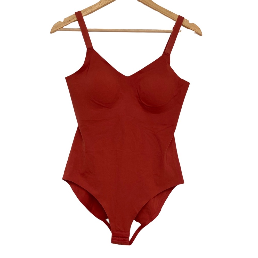 Knix Red Shapewear Bodysuit